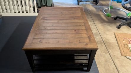 Living spaces Foundry coffee table