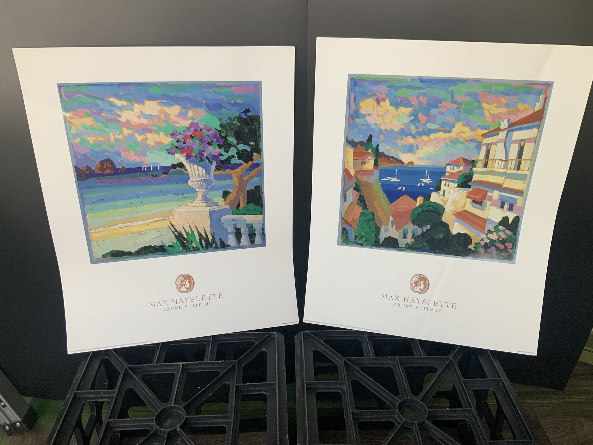 Azure Suite. III. Ocean\scape. Azure Suite IV. Litho In Spain $10 each