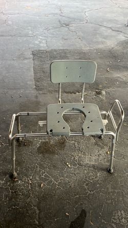 NOS DMI Heavy Duty Transfer Bench W/ Cut-Out Seat, (contact info removed)-1900