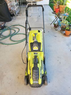 Ryobi mower