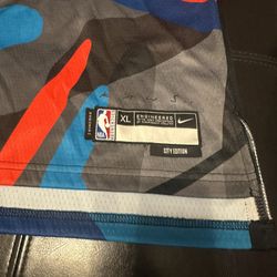 Nike X KAWS Brooklyn Nets 2023/2024 Mikal Bridges City Edition Swingman Jersey