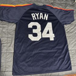 Nola Ryan throwback Mitchell&Ness Throw Back Jersey XL