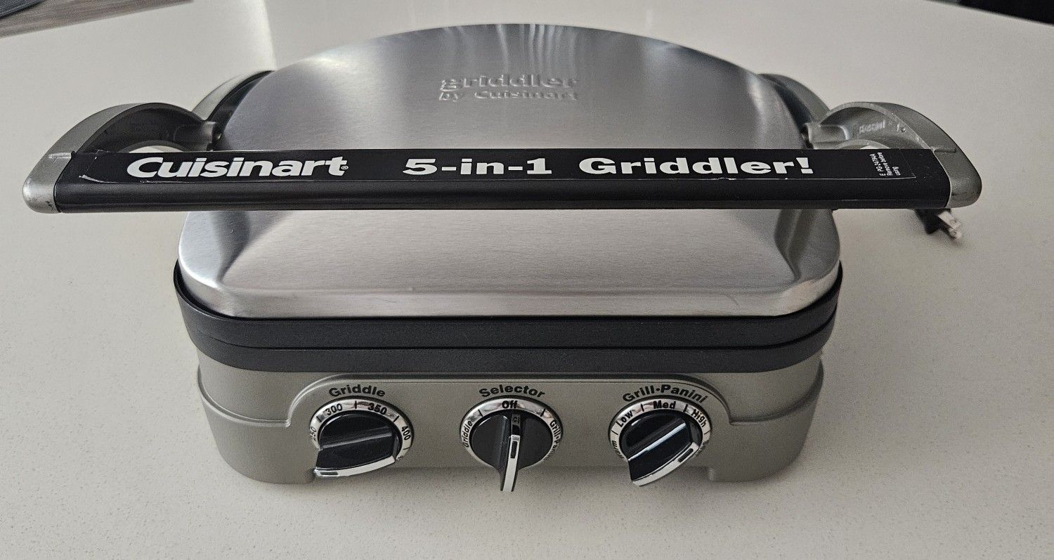 CUISINART GR-4N ELECTRIC GRIDDLE AND GRILL