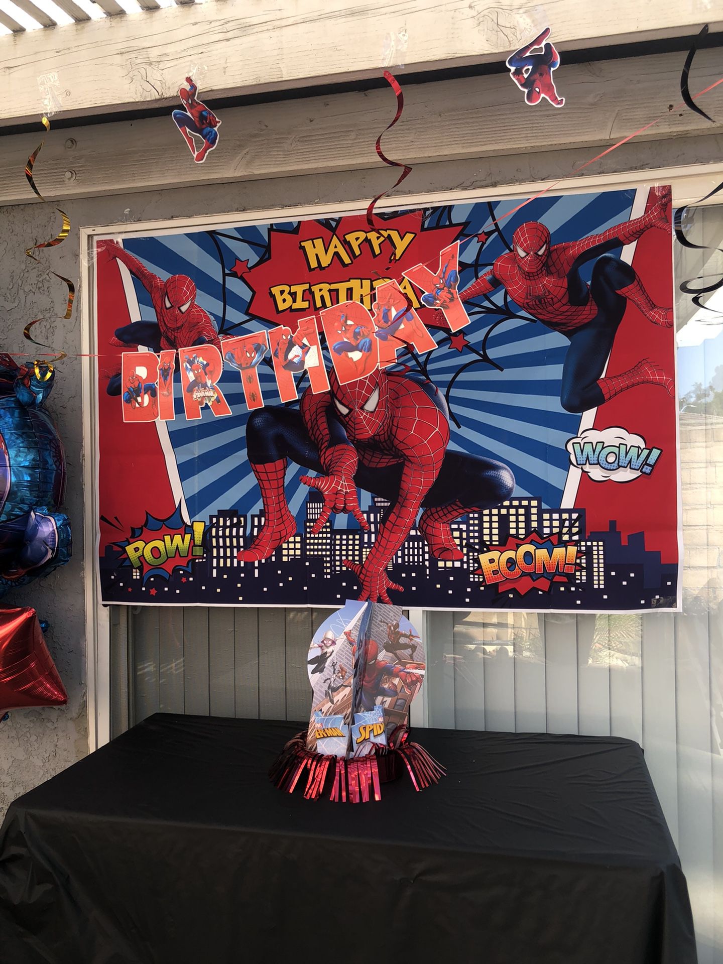 Spider-man Decorations For birthday 