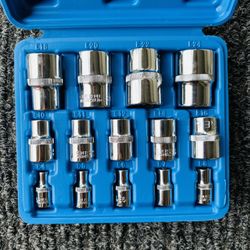 14 PC Torx Star Female Bit Socket