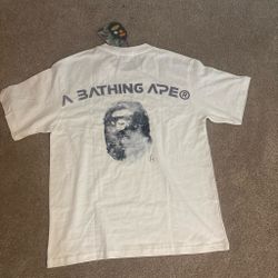 A Bathing Ape BAPE Graphic T-Shirt White