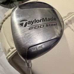 TaylorMade 200 series Driver (Left Handed) 9.5* stiff flex