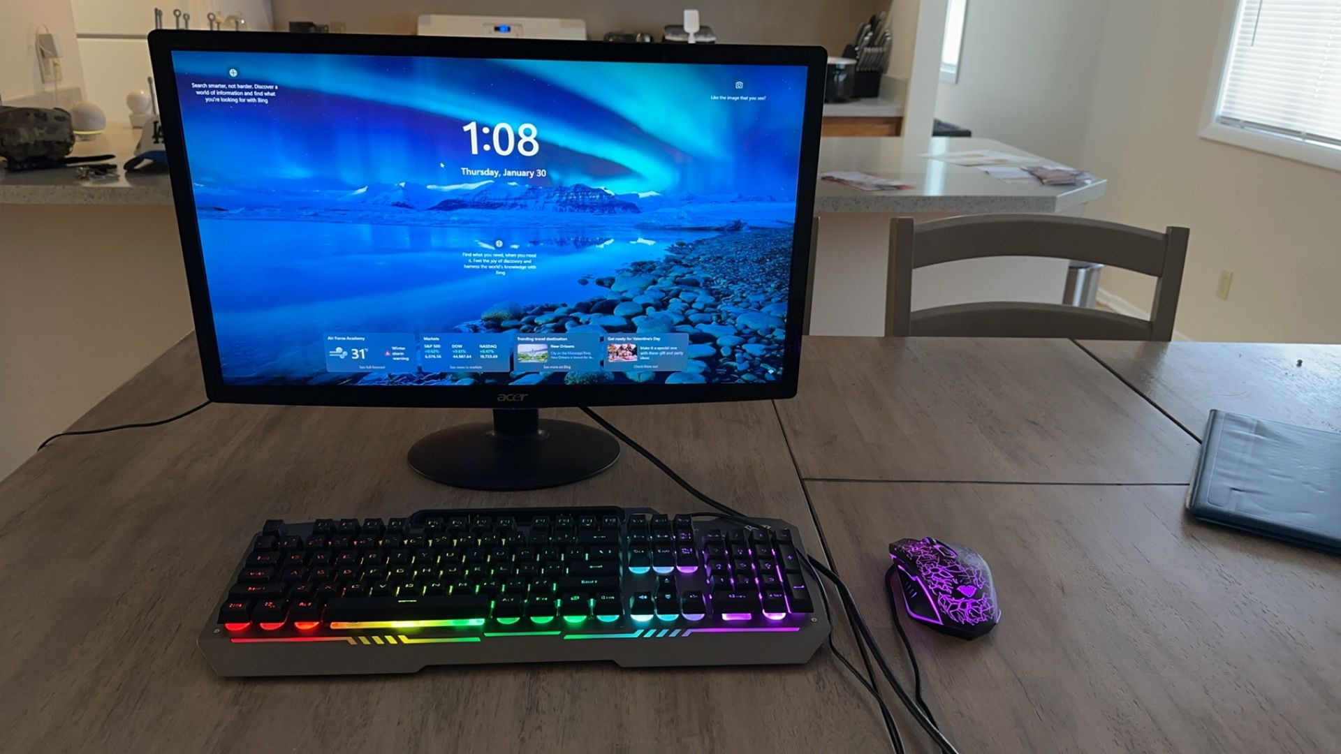 Completed Gaming Setup