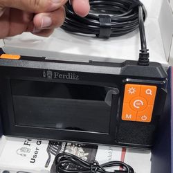 NEW Endoscope IPS67 4.3" Screen,1080P HD with 8 LED Lights,16.4ft