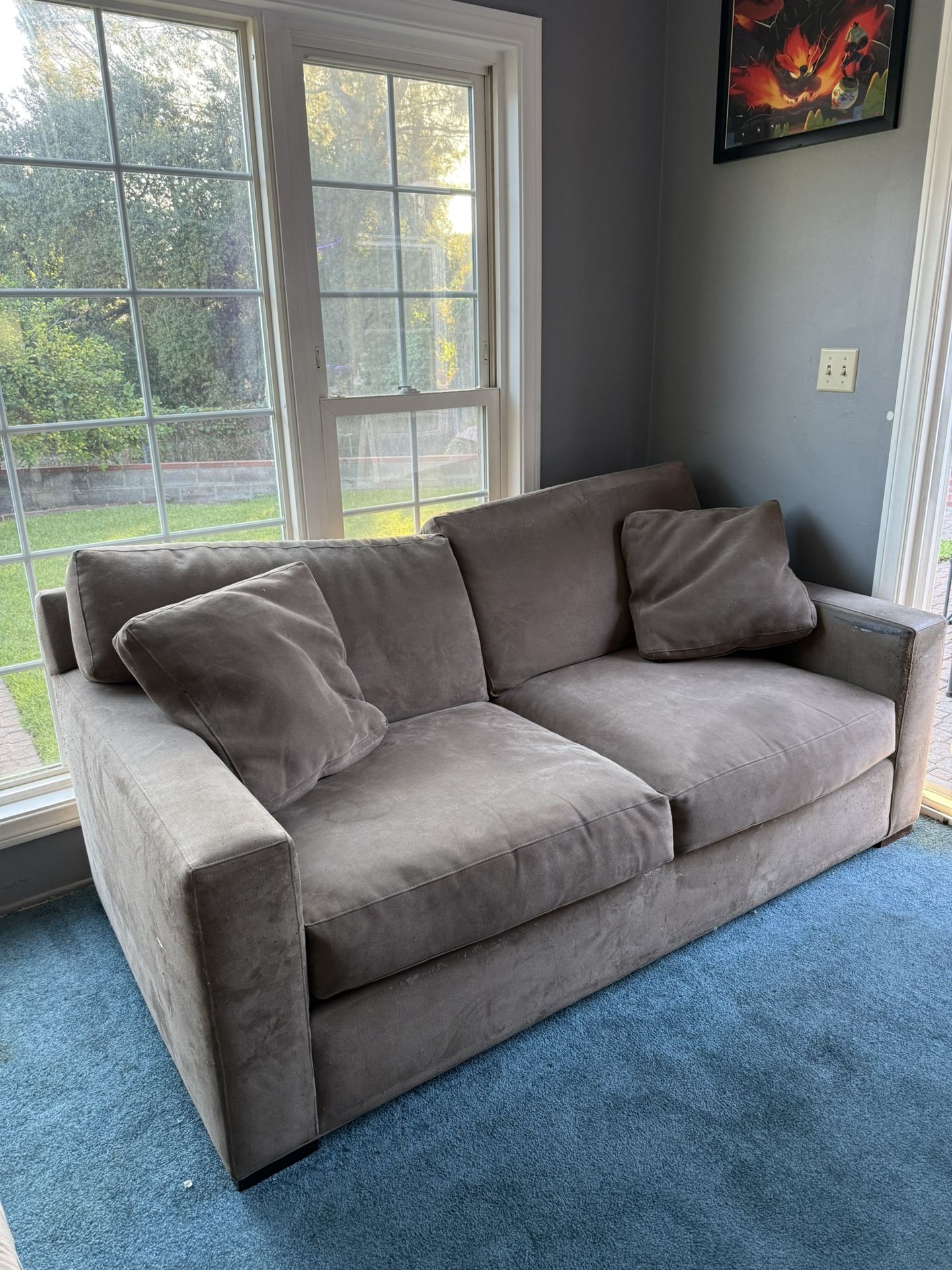 FREE Comfy Crate And Barrel Lounge Sofa