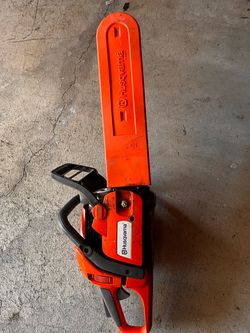 Husqvarna Gas Chainsaw with Bar Cover
