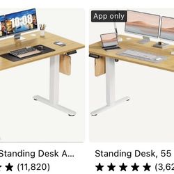 Standing Desk Adjustable Desk Like New