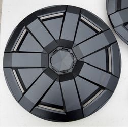 Four OEM 2024-2025 Tesla Cyber Truck Hub Caps