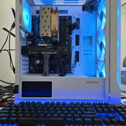 Gaming pc intel i7-11700f, rtx 3060, 32 gb ram, nvme, wifi, keyboard and mouse 