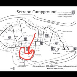 Big Bear Serrano Camp Tent Site. Near Water Site 09-013