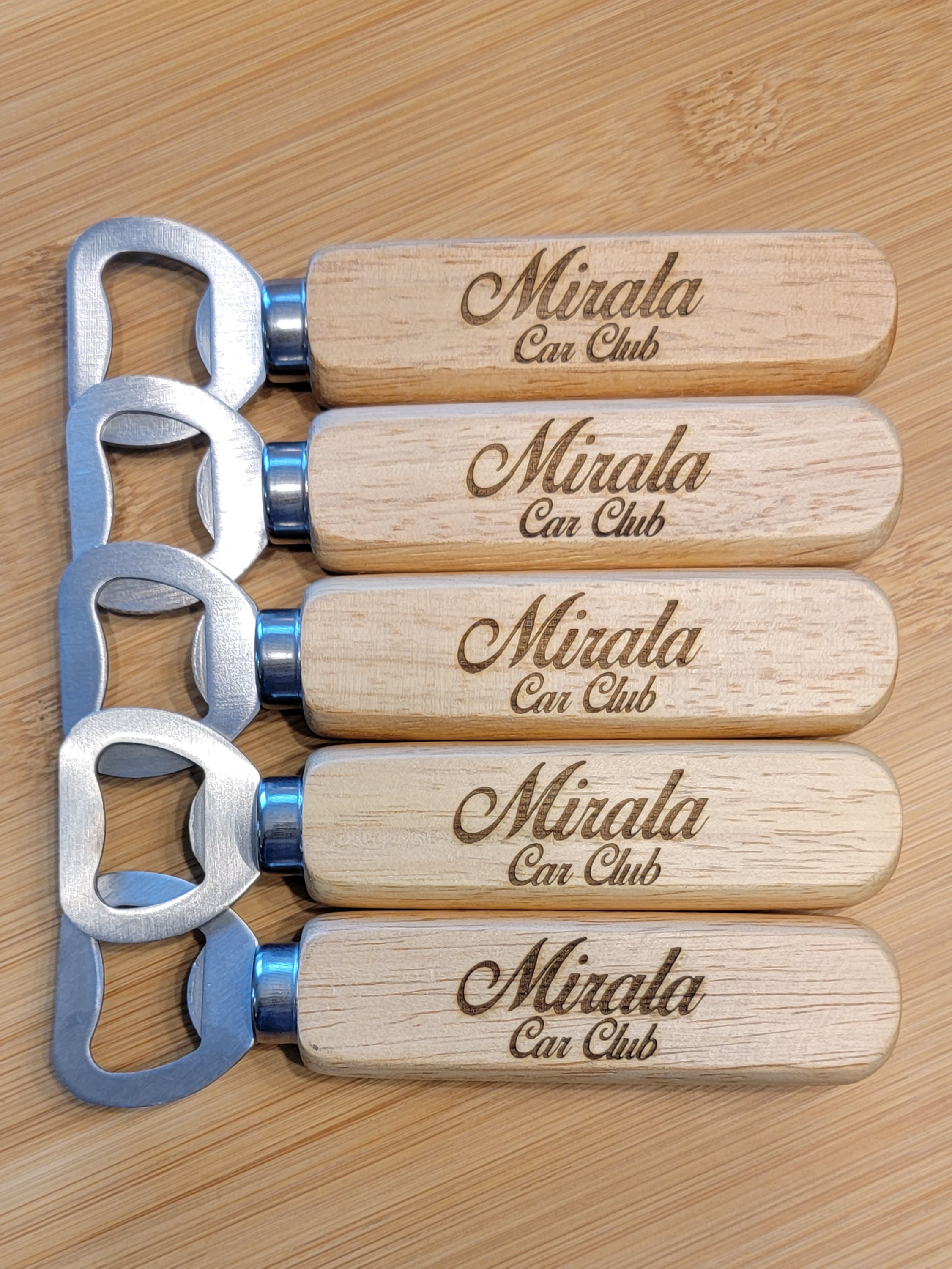 Bottle opener with your name