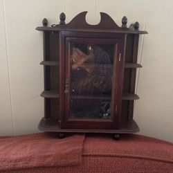 Vintage Curio Cabinet 
