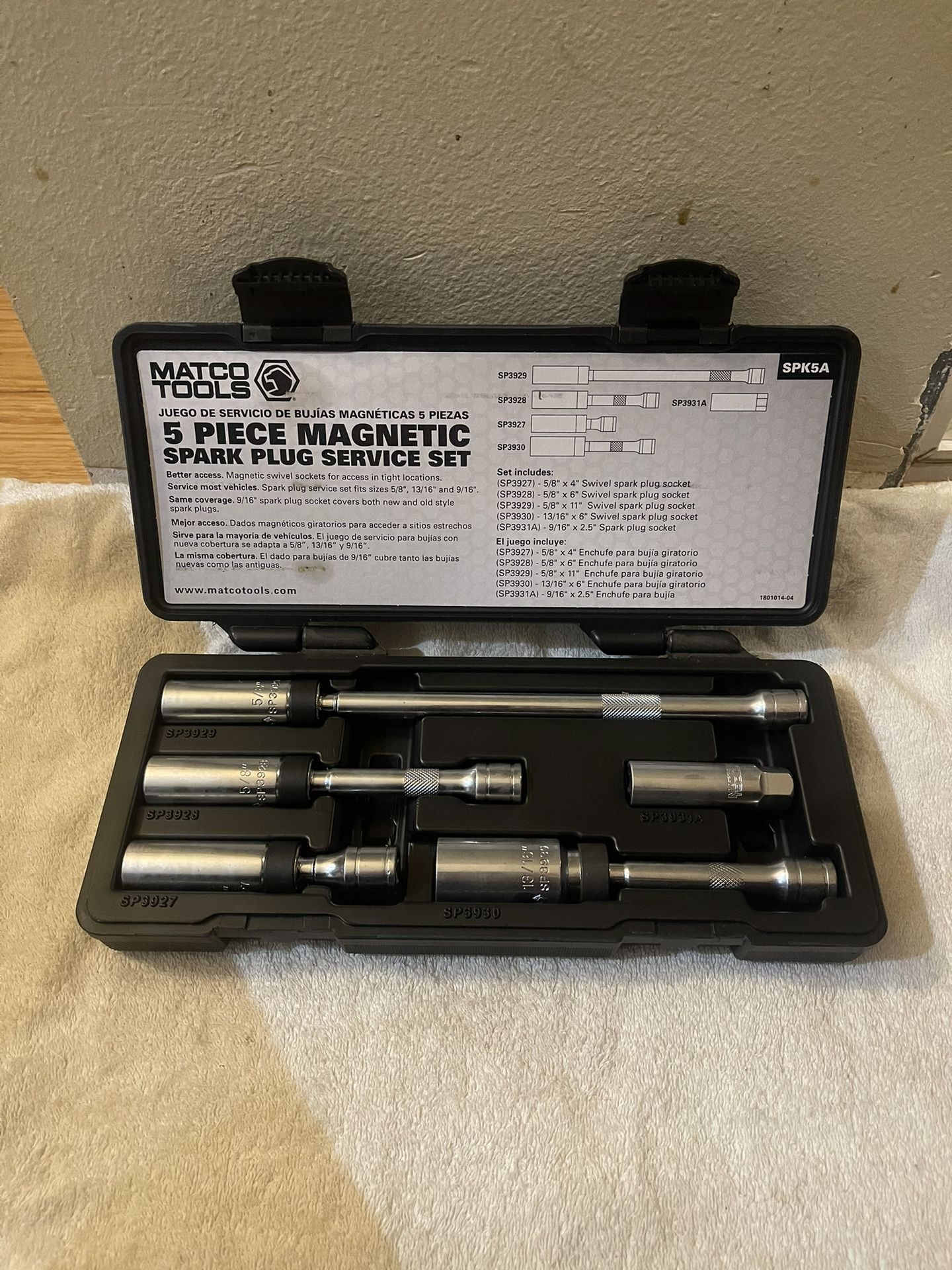 Matco Tools 5 Piece Spark Plug Service Set for Sale in Seattle, WA OfferUp