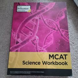 MCAT princeton Review Science Workbook 2016 Edition BRAND NEW 