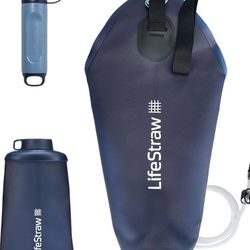 LifeStraw Peak Series All in One Filter – Portable Water Filtration System for Hiking, Camping, Backpacking, Travel, and Survival. Removes Bacteria, p