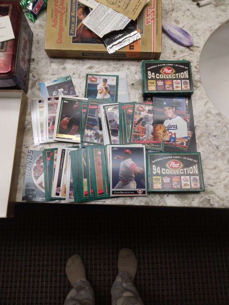 Baseball Cards One Box Never Opened