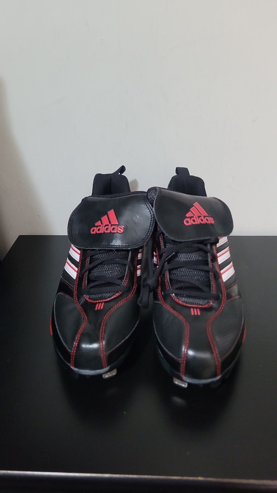 American Football Black Red Low Top