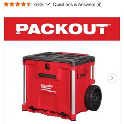 Milwaukee Packout Rolling Drawer Tool Box