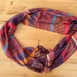 Colorful Patterned Scarf