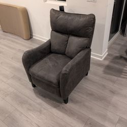 Grey Recliner 