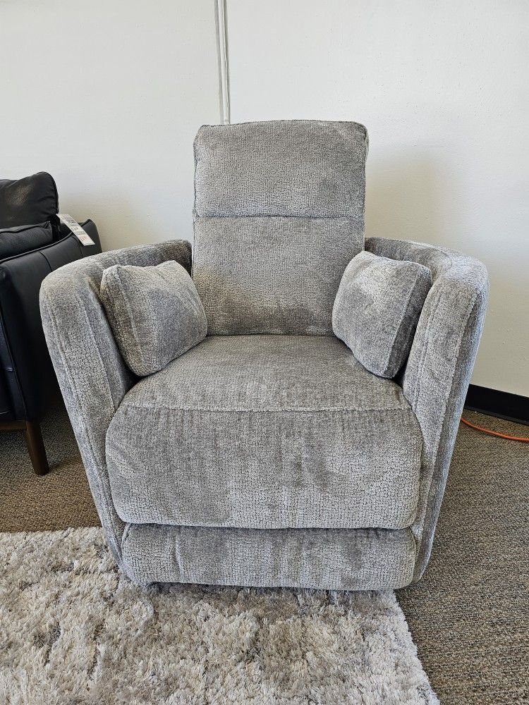 Fabric Swivel And Rocking Recliner Chair