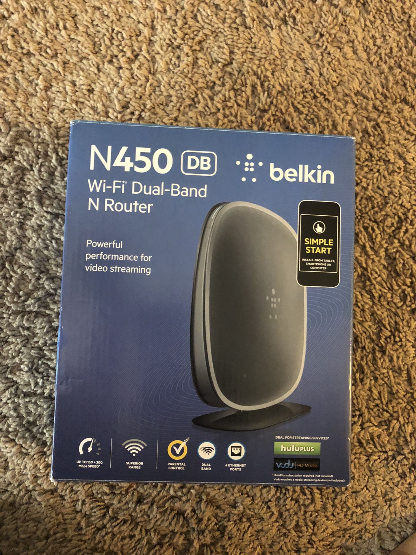 Brand new Belkin dual-band router N450