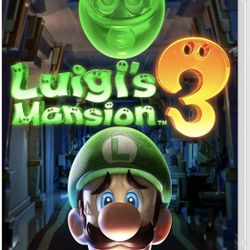 Luigi’s Mansion 3 For Nintendo Switch Unopened 