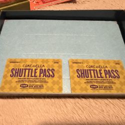 Weekend 2 Shuttle pass Coachella 