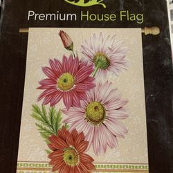 Brand New Beautiful Floral large 28” X 40” spring sunmer Garden Flag