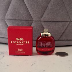 coach LOVE mini perfume 
