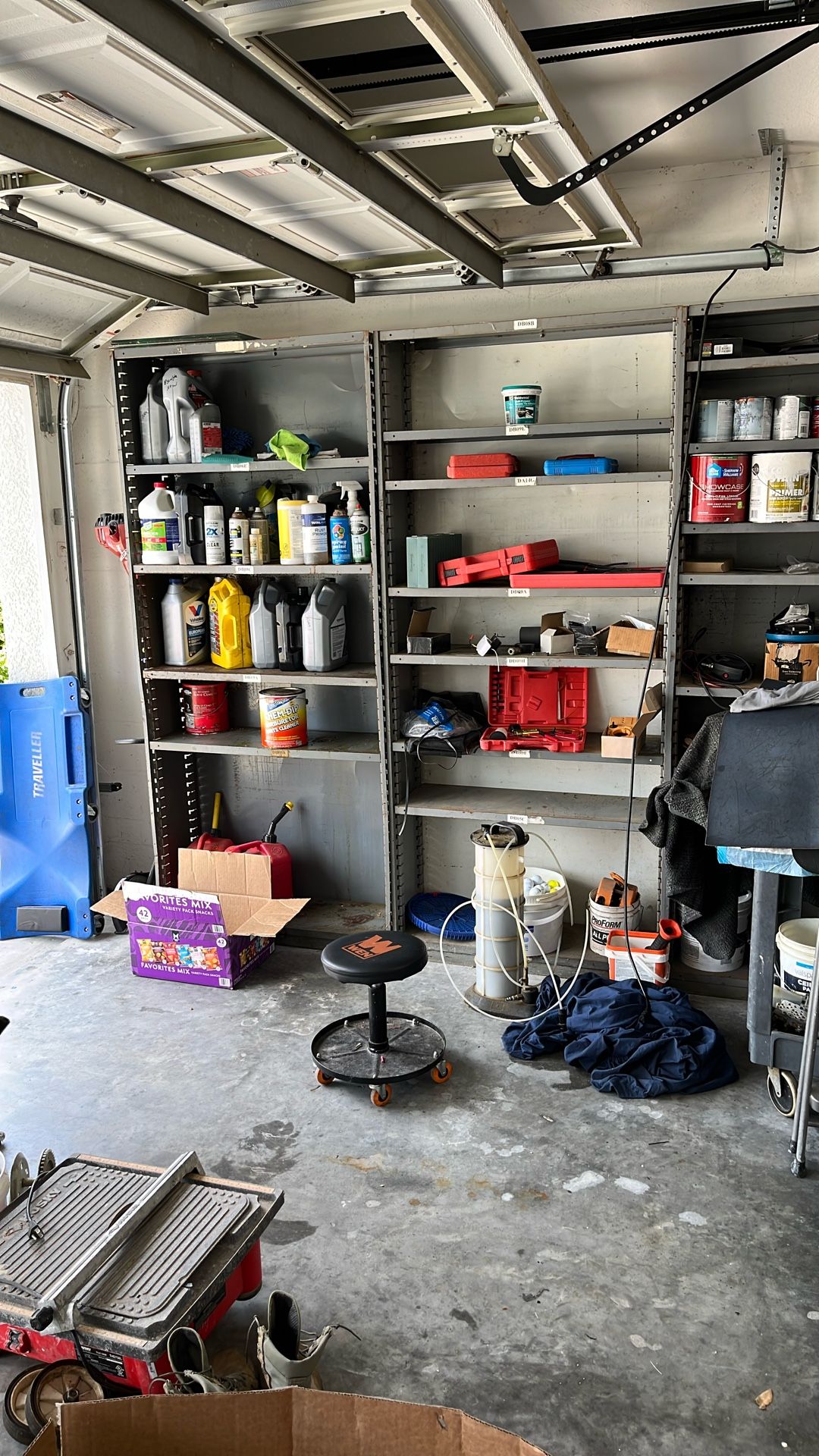 8x Wall Shelves For Garage