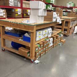 Free Wood Tables 8’f X 4’f X 39” H