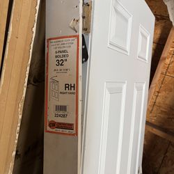 Outside door con su marco de 32 pulgadas