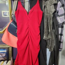 Red Homecoming Dress Worn Once  Size 3