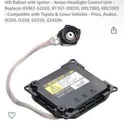 HID Ballast with Ignitor - Xenon