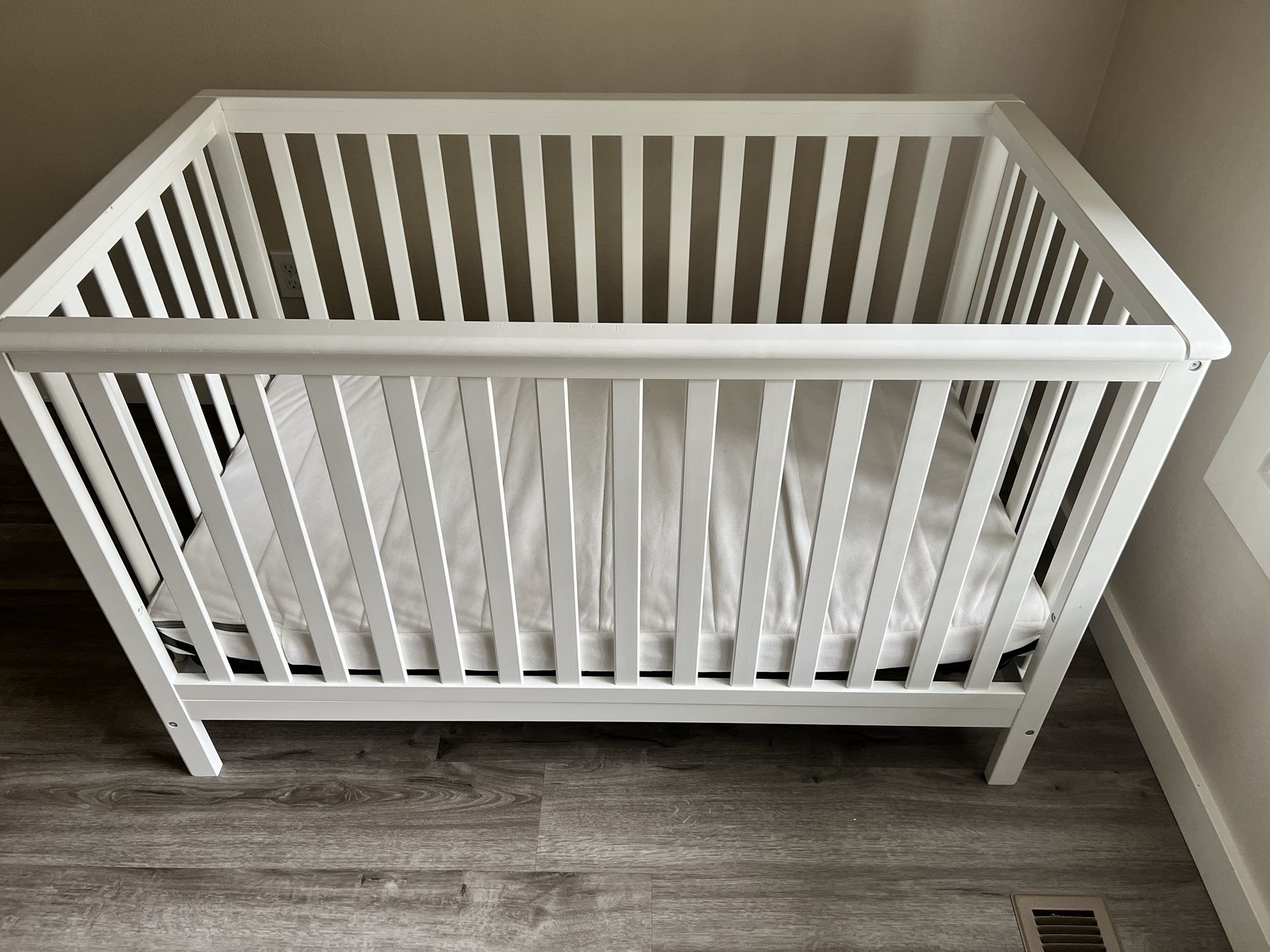 Baby Crib White Mattress 