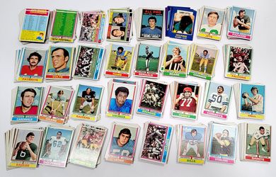 1974 Vintage Topps Football | LOT of 480 Cards | Wonder Bread AllStars, Various