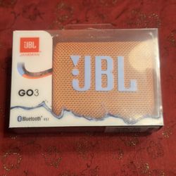 JBL GO3 Wireless Portable Bluetooth Speaker Orange 