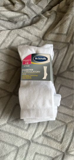 Dr. Scholl's Women's Diabetes & Circulatory Crew Socks 6-Pack