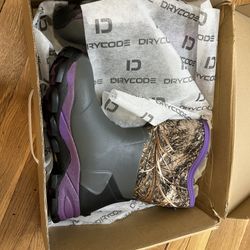 Brand New never used Rubber Rain Boots for Women size 7