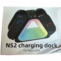 NS2 Charging Dock Station for NS2 J-CON Controllers with LED Light Type-C