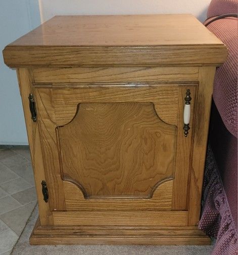 Wooden End Table