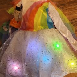 Light Up Twinkle Stars Unicorn Costume