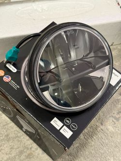 “7 Inch LED Headlight Trucklite 27270c CLONE for Harley, Jeep, Humvee etc