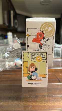 Game over peppermint patty Snoopy figurine